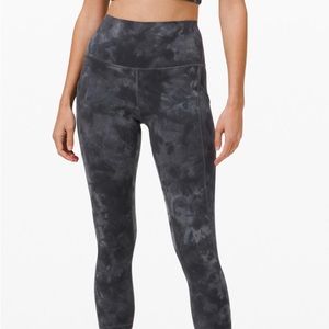 Lulu lemon Align Size 2 Diamond Dye Leggings